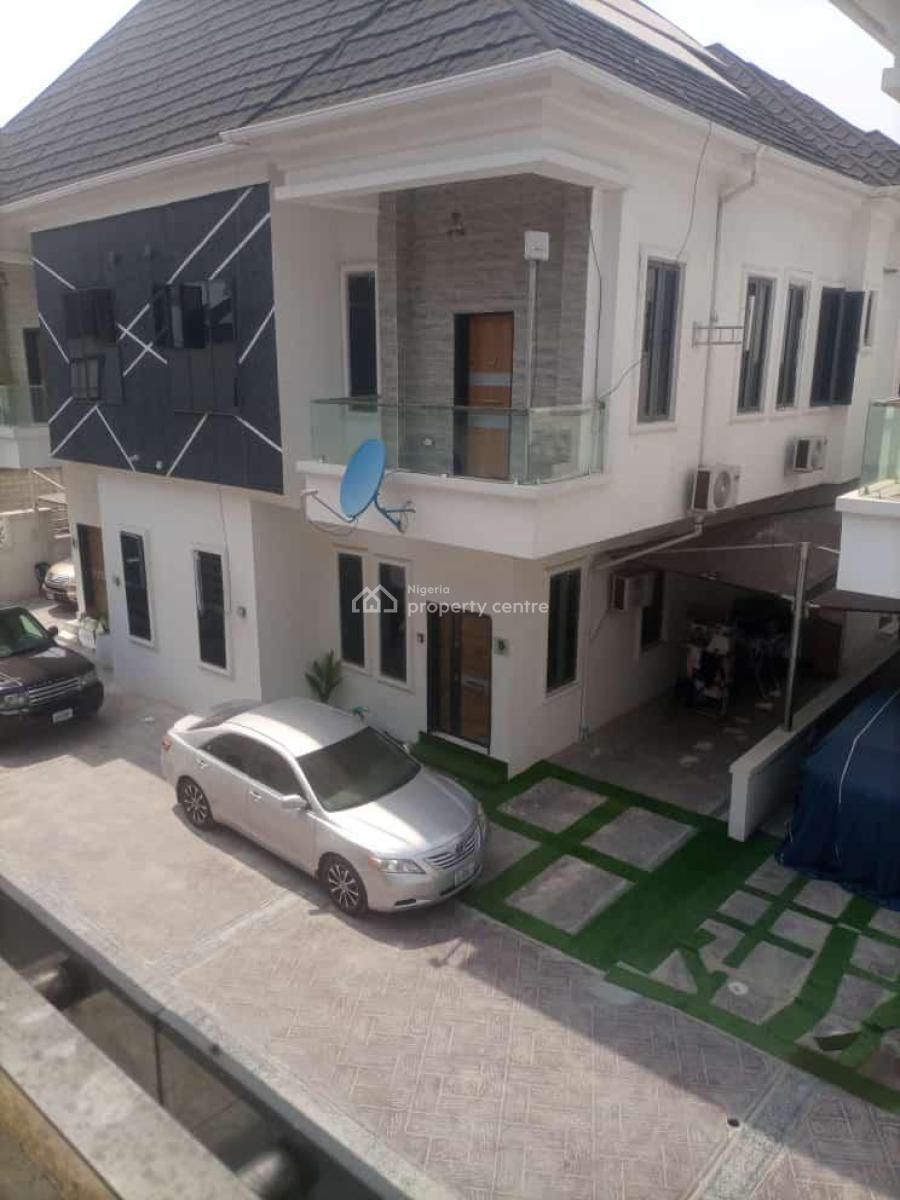 4 Bedroom Semi Detached Duplex with B/q, Royal Pine Estate, Orchid Road Lekki, Lekki, Lagos, Semi-detached Duplex for Sale