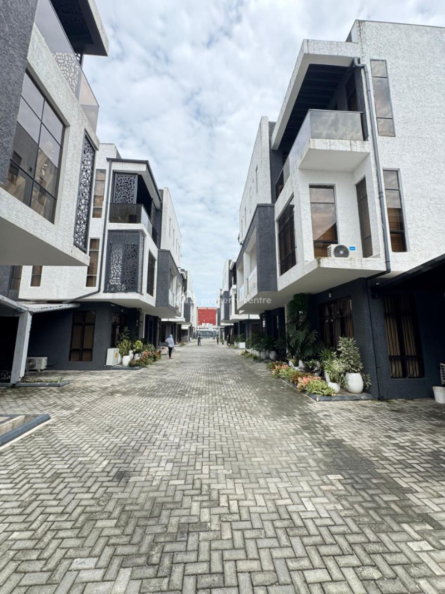 Luxury 4 Bedroom Semi Detached with Bq and Swimming Pool and Gym, Oniru, Victoria Island (vi), Lagos, Semi-detached Duplex for Sale
