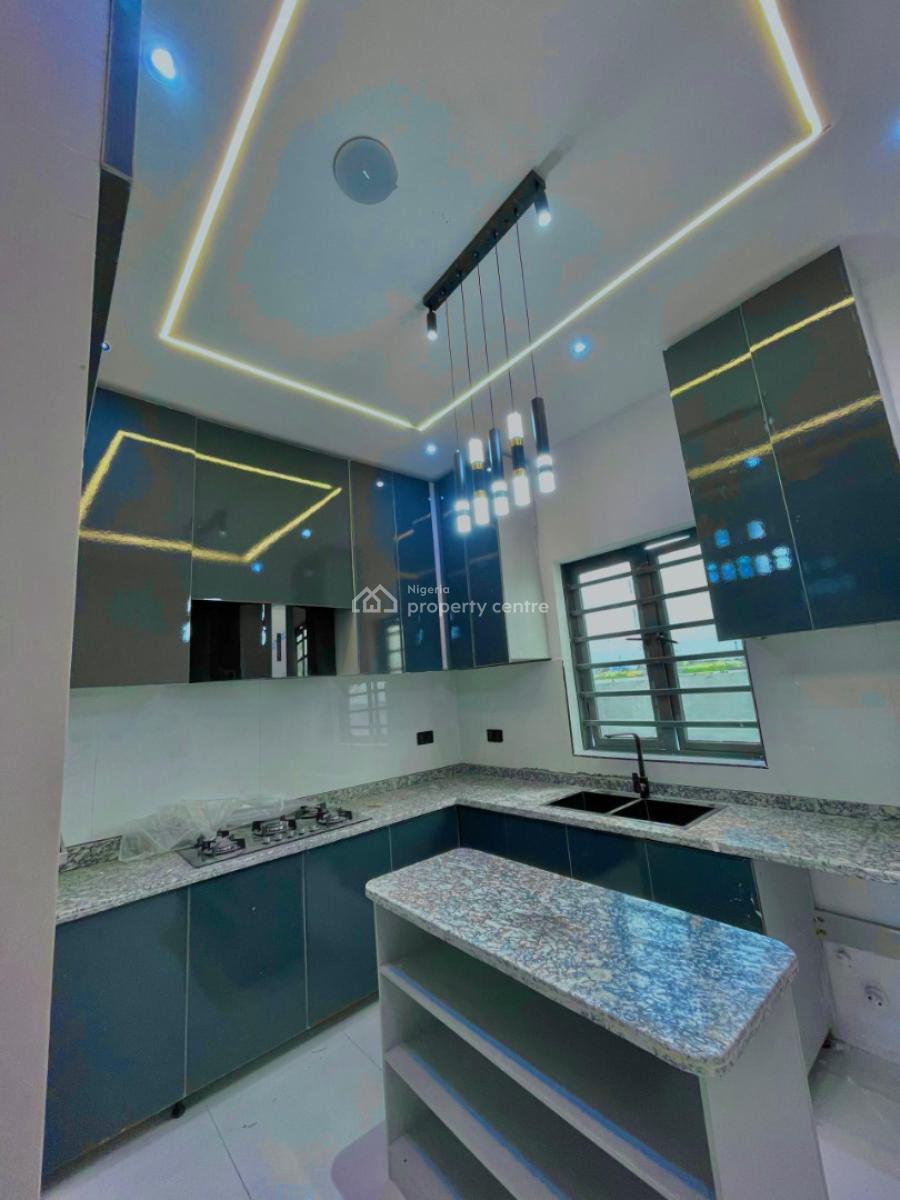 New 4 Bedroom Semi Detached Duplex with Bq, Lekki Palm City Estate, Off Addo Road, Ajah, Lagos, Semi-detached Duplex for Sale