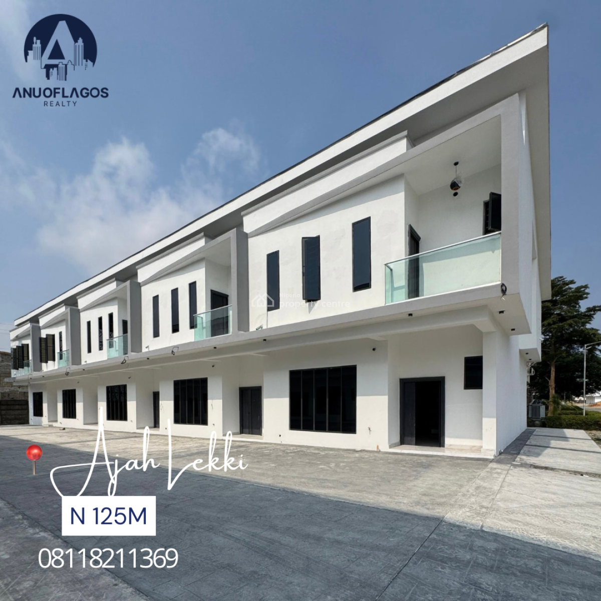 4 Bedroom Terrace Duplex, Ajah, Lagos, Terraced Duplex for Sale