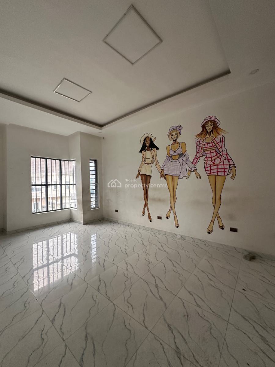 4bedroom Semidetached Duplex, Chevron, Lekki, Lagos, Semi-detached Duplex for Rent