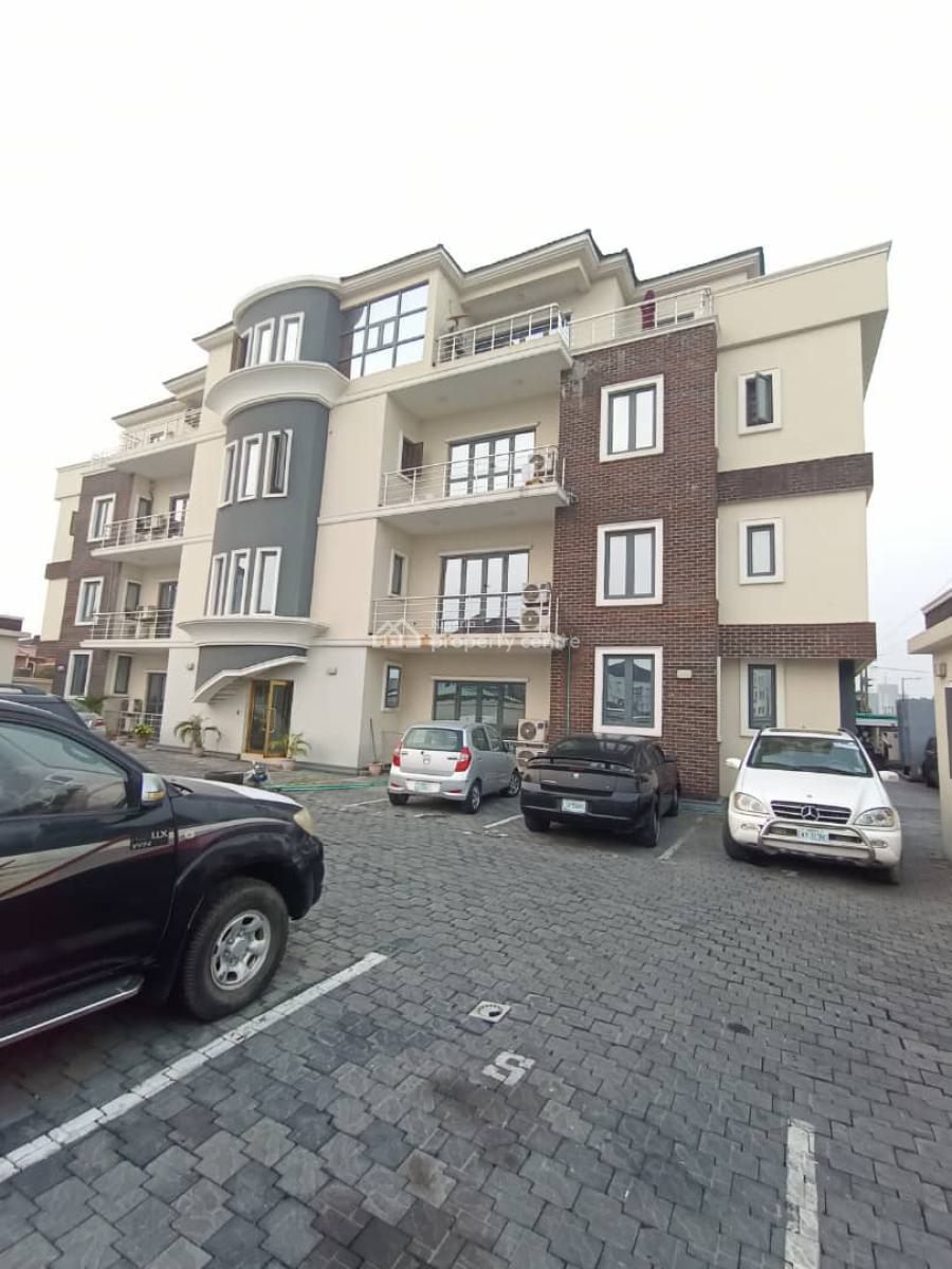 Serviced 3 Bedroom Apartment  with Bq, Jose Maria Escrava Street, Lekki Phase 1, Lekki, Lagos, Flat / Apartment for Rent