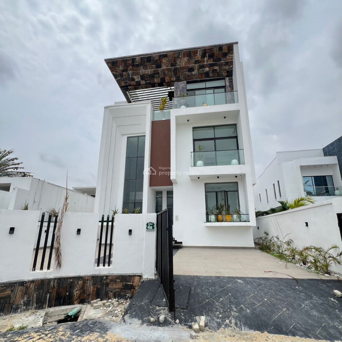 Luxury 6 Bedroom Detached House with Cinema and Pool, Osapa London, Osapa, Lekki, Lagos, Detached Duplex for Sale