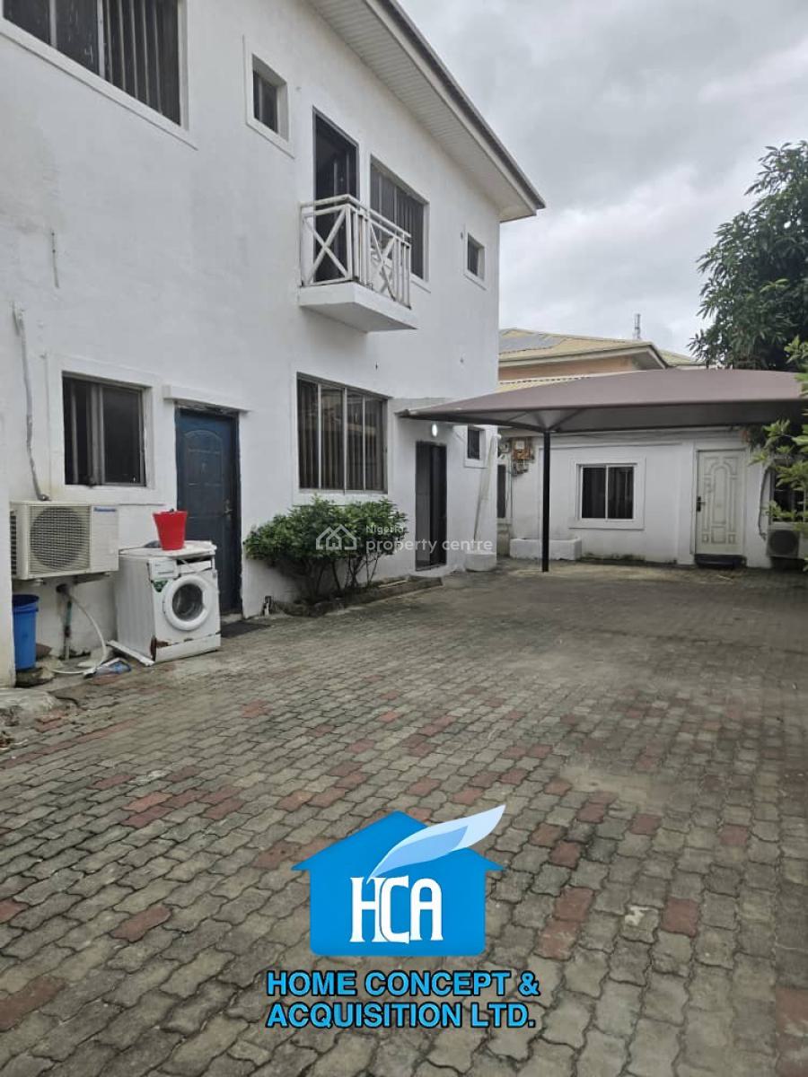 4 Bedrooms Detached House with a Room Bq, Lekki Phase 1, Lekki, Lagos, Semi-detached Duplex for Rent