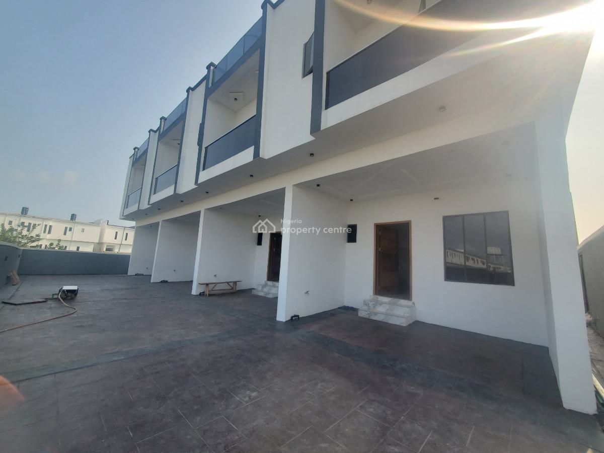 Newly Built 3-bedroom Terrace Duplex with Bq, Ajah, Lagos, Terraced Duplex for Rent