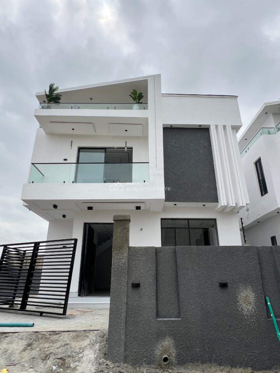 Stunning 4 Bedroom Fully Detached Duplex with Bq, Ajah, Lagos, Detached Duplex for Sale