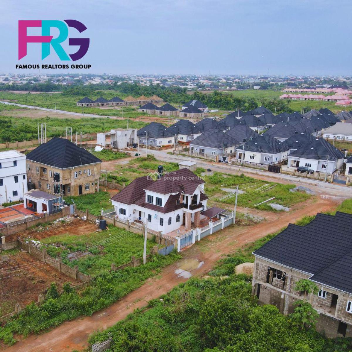 Stunning 3-bedroom Fully Detached Bungalow in Mowe Town, (25mins Drive to Ikeja), Mowe Town, Ogun, Detached Bungalow for Sale