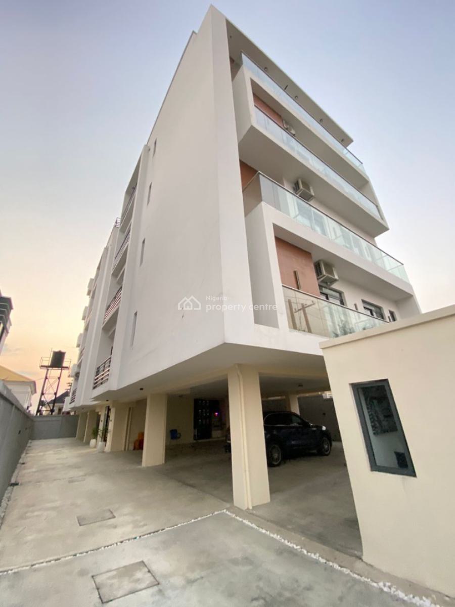 Brand New 3 Bedroom Apartment with Pool, Elevator and Rooftop, Lekki Phase 1, Lekki, Lagos, Flat / Apartment for Rent