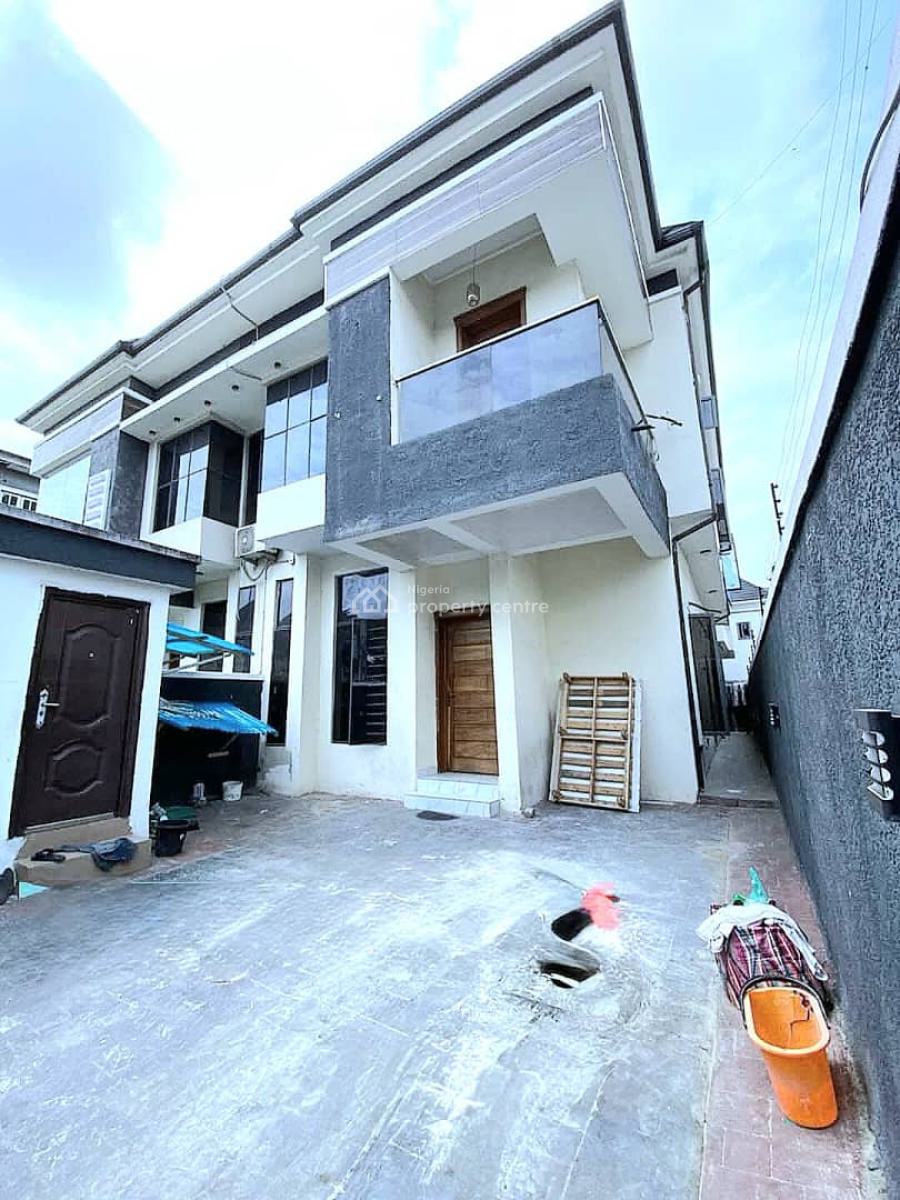 Spacious 4-bedroom Detached Duplex, Chevron, Lekki, Lagos, Detached Duplex for Rent