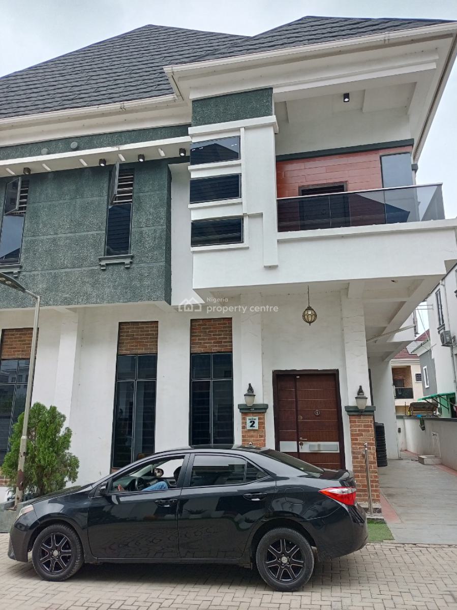 4 Bedroom Duplex with Bq Secured Estate, Off Freedom Way, Ikate, Lekki, Lagos, Semi-detached Duplex for Rent