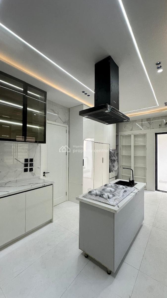 Luxurious 5 Bedroom Fully Detached Duplex with Study/gym Room, Indoor, Chevron, Lekki, Lagos, Detached Duplex for Sale