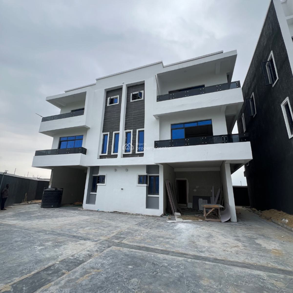 4 Bedroom & Bq, Ikate Elegushi, Lekki, Lagos, Semi-detached Duplex for Sale