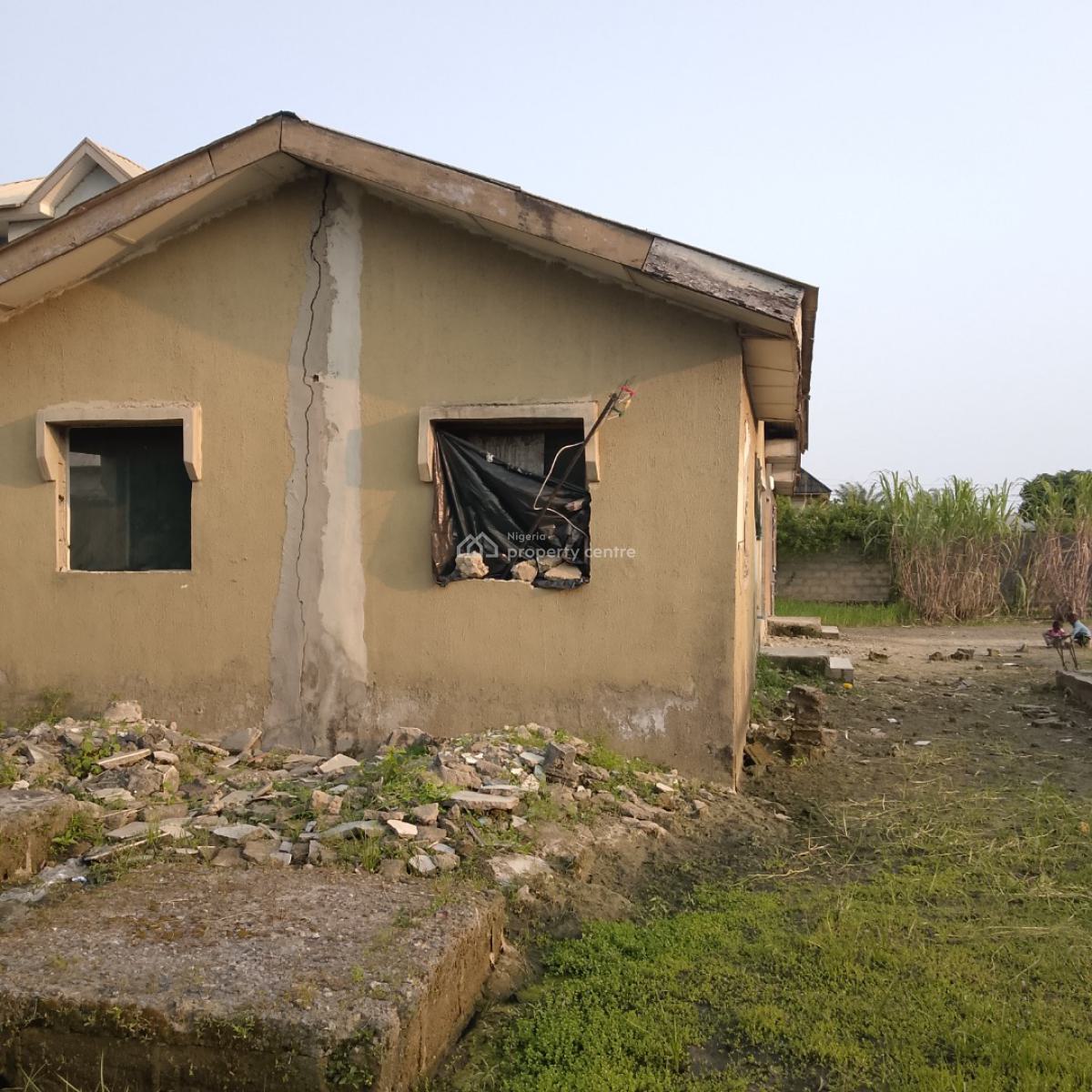 a 1½ Plot of Dry Land with 2 Units of 2 Bedroom Bungalow, Fountain Estate, Oke Ira, Ajah, Lagos, Mixed-use Land for Sale