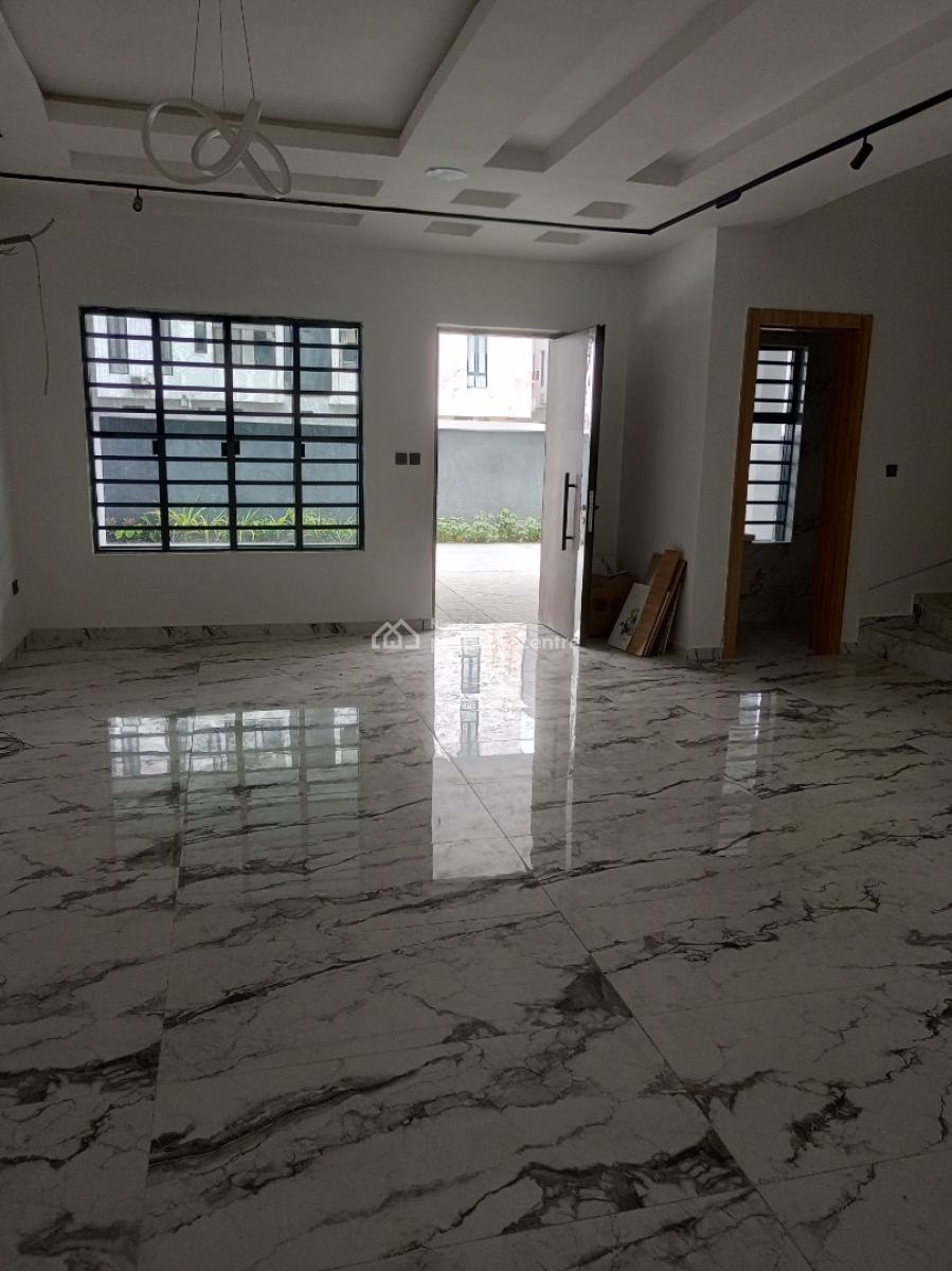 Over Spacious 4 Bedroom with Bq Secured, Off Freedom Way, Ikate, Lekki, Lagos, Terraced Duplex for Sale