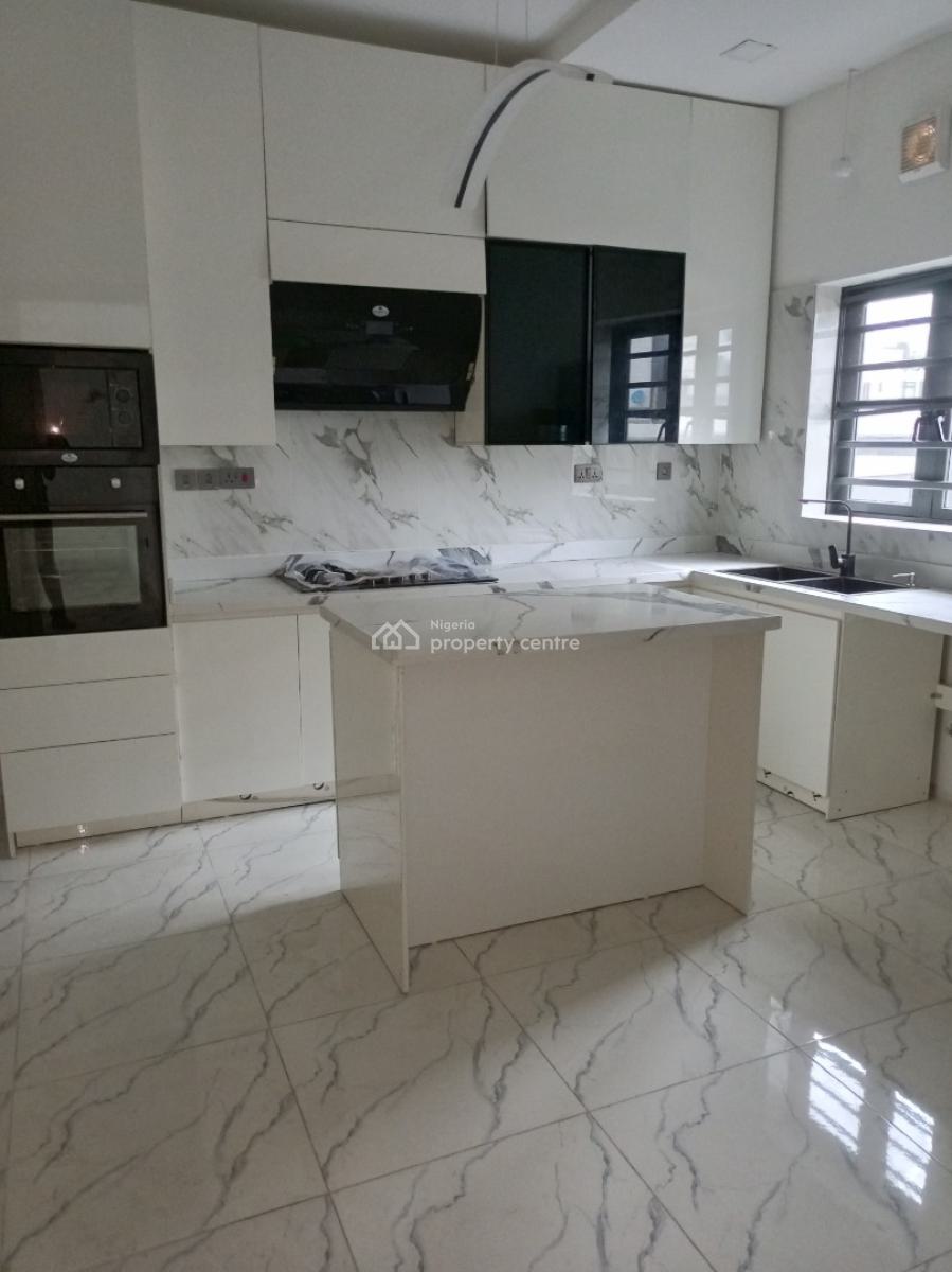Over Spacious 4 Bedroom with Bq Secured, Off Freedom Way, Ikate, Lekki, Lagos, Terraced Duplex for Sale