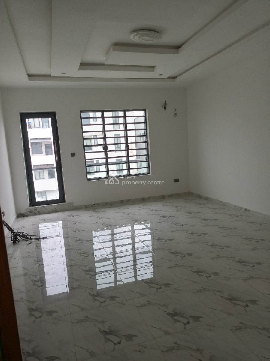 Over Spacious 4 Bedroom with Bq Secured, Off Freedom Way, Ikate, Lekki, Lagos, Terraced Duplex for Sale