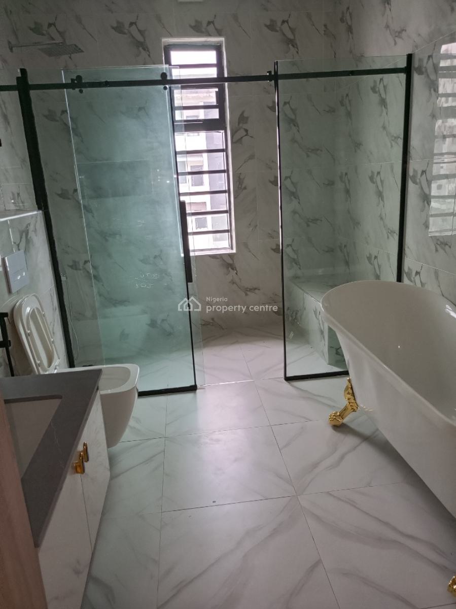 Over Spacious 4 Bedroom with Bq Secured, Off Freedom Way, Ikate, Lekki, Lagos, Terraced Duplex for Sale