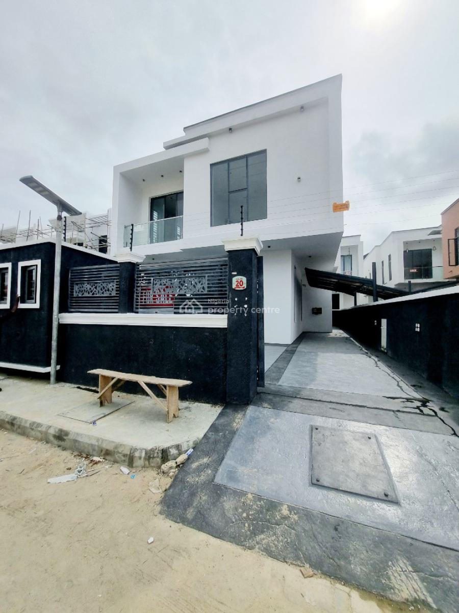 Newly Built 5 Bedroom Detached Duplex with Bq, Ikota, Lekki, Lagos, Detached Duplex for Sale