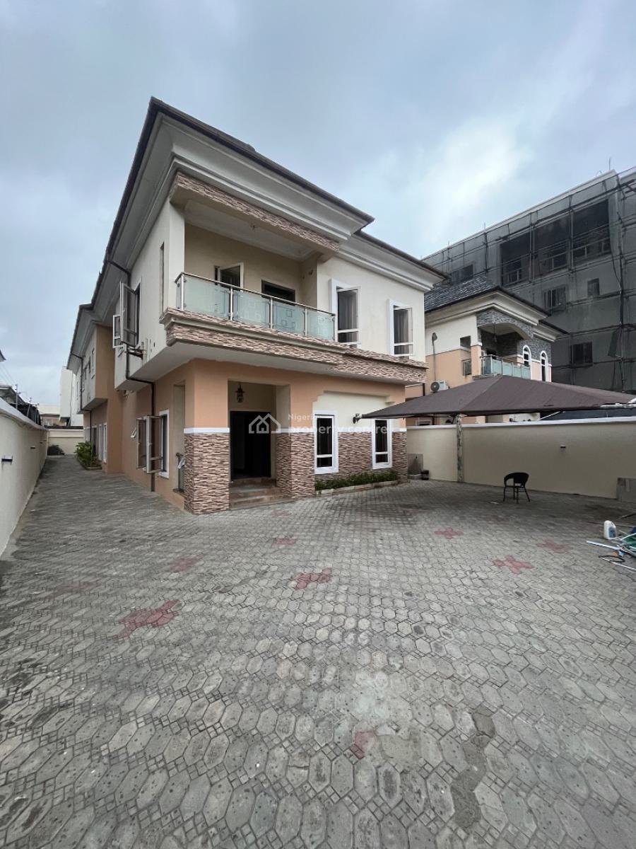 Standard Self Service 5bed Duplex with 2 Rooms Bq Available in Lekki, Lekki Phase 1, Lekki, Lagos, Detached Duplex for Rent
