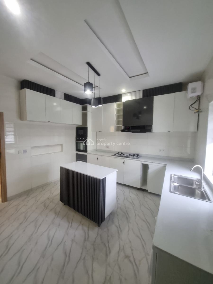 Newly Built 4 Bedroom Semi-detached with Bq, Pool and Gym House, Ikota, Lekki, Lagos, Semi-detached Duplex for Sale