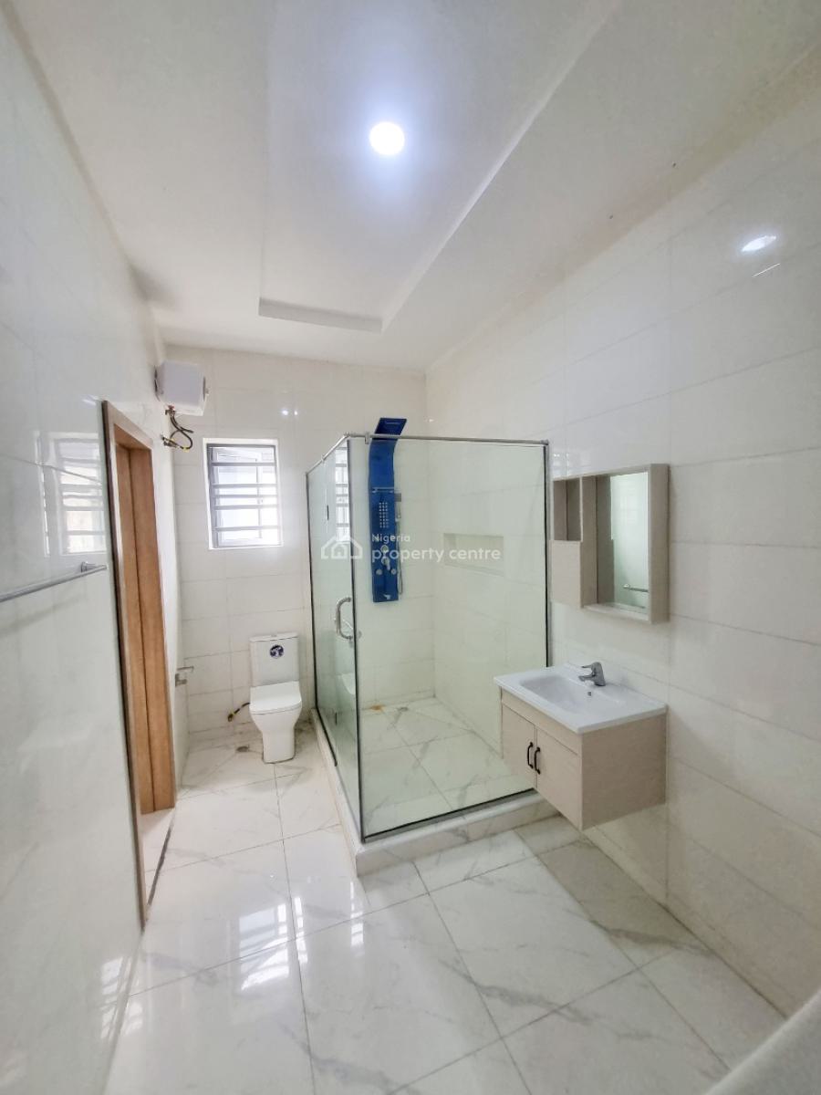 Newly Built 4 Bedroom Semi-detached with Bq, Pool and Gym House, Ikota, Lekki, Lagos, Semi-detached Duplex for Sale