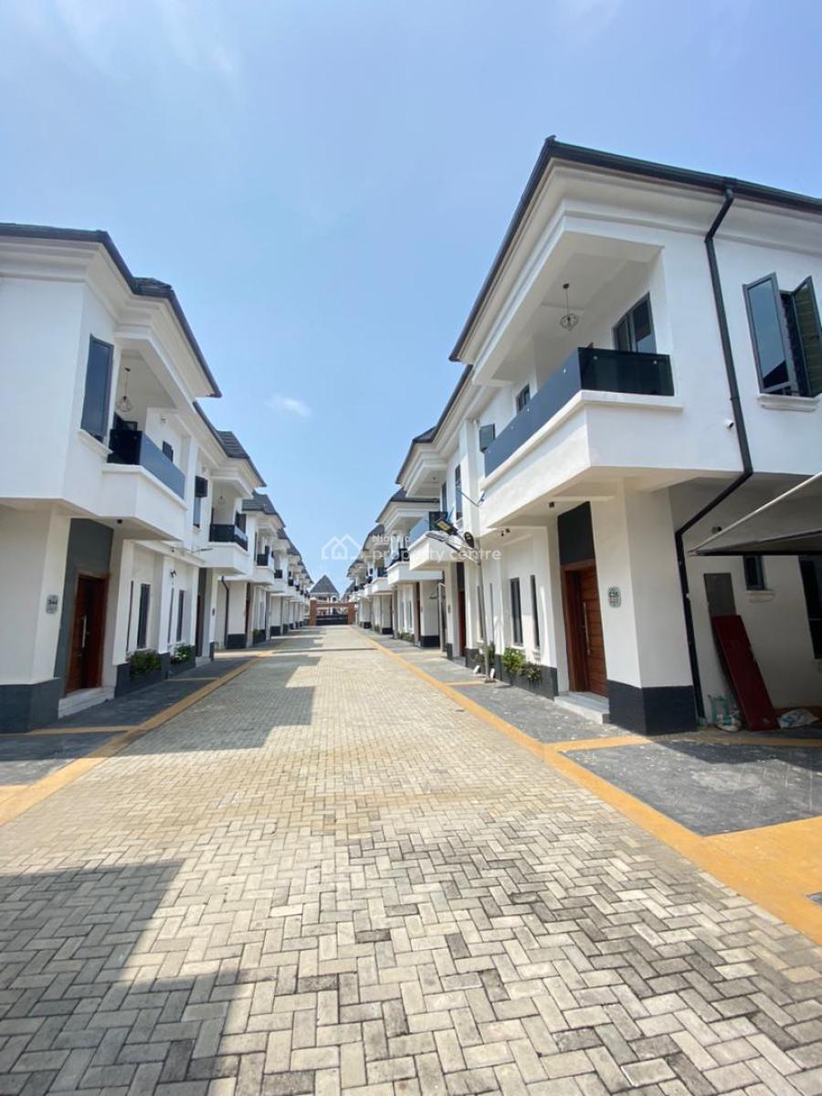 Spacious 4 Bedroom Semidetached Duplex with Bq and Pool, Orchid Road, Lekki, Lagos, Semi-detached Duplex for Sale