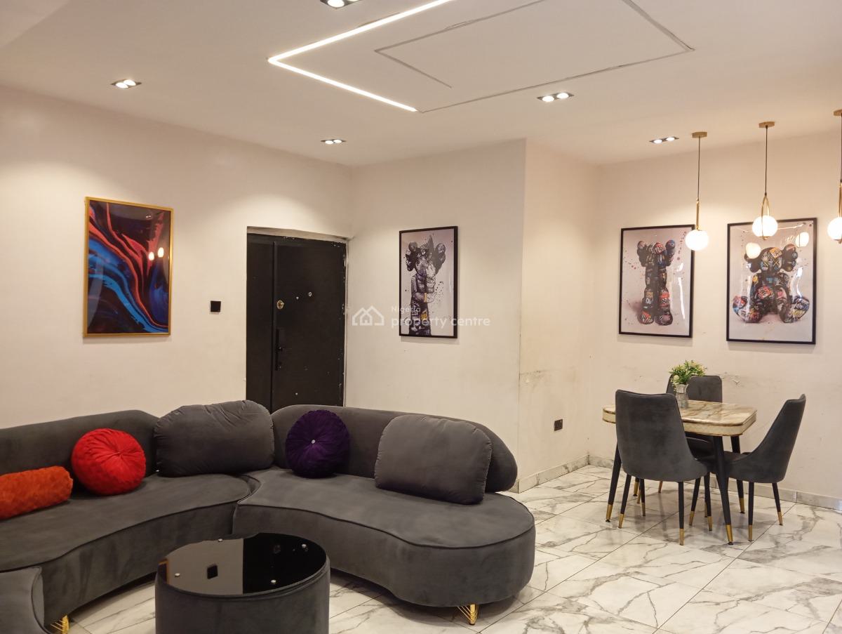 Deluxe & Exquisitely Finished Luxury 3 Bedroom Fully  Apartment + Wif,, Yaba, Alagomeji, Yaba, Lagos, Flat / Apartment Short Let