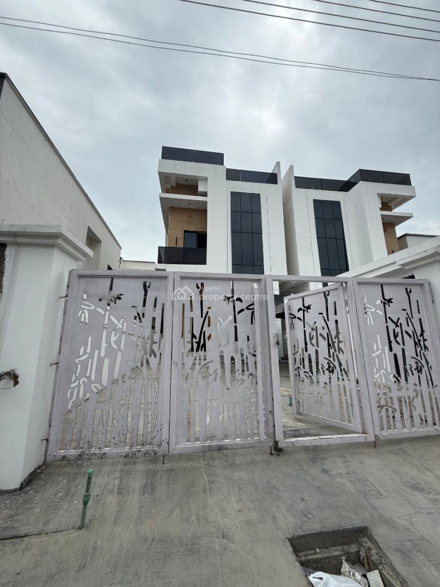 Luxury Rooftop 5 Bedroom Fully Detached Duplex Self Compound, Orchid, Lekki, Lagos, Detached Duplex for Sale
