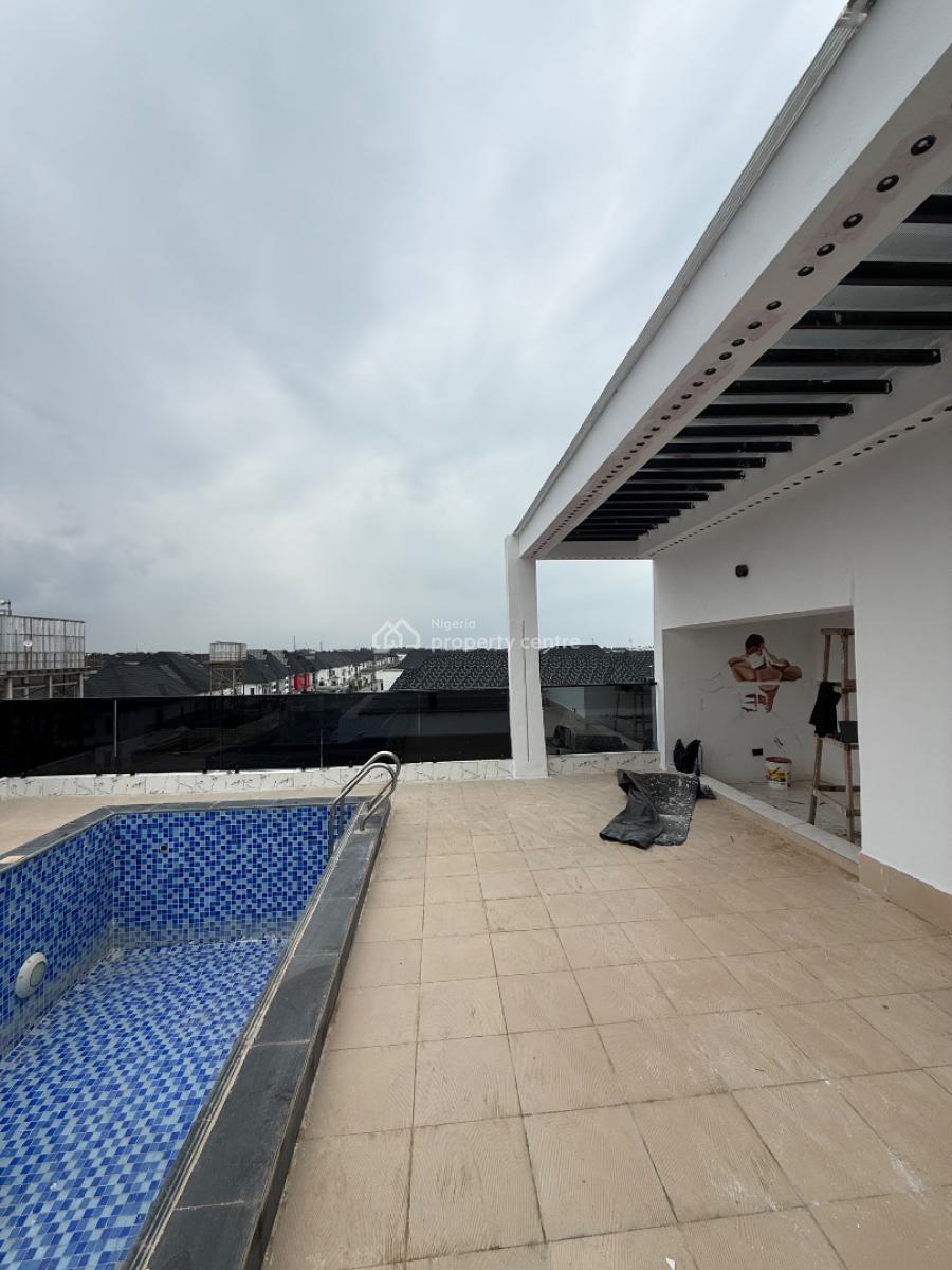 Luxury Rooftop 5 Bedroom Fully Detached Duplex Self Compound, Orchid, Lekki, Lagos, Detached Duplex for Sale