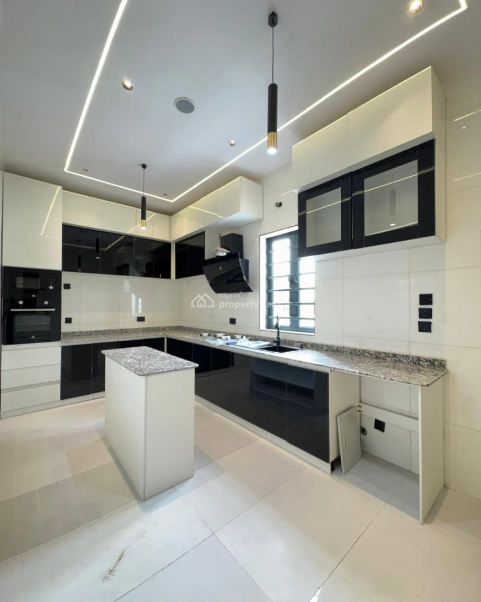 New 4 Bedroom Semi Detached Duplex with Bq, Lekki Palm City Estate, Off Addo Road, Ajah, Lagos, Semi-detached Duplex for Sale