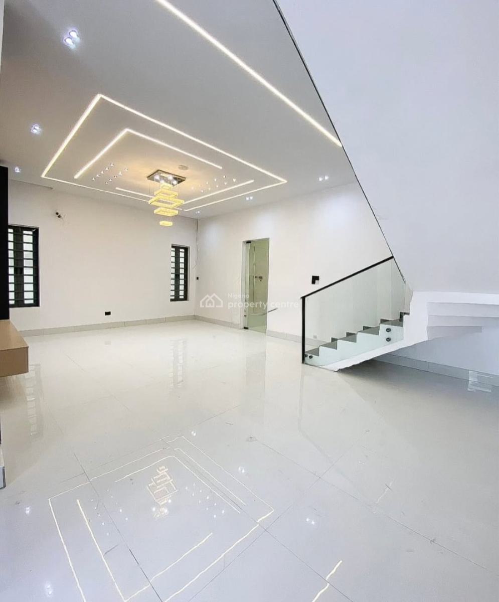 New 4 Bedroom Semi Detached Duplex with Bq, Lekki Palm City Estate, Off Addo Road, Ajah, Lagos, Semi-detached Duplex for Sale