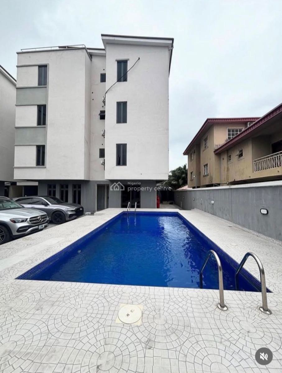 2 Bedroom Serviced Apartment with Pool and Gym, Ikate, Lekki, Lagos, Flat / Apartment for Rent
