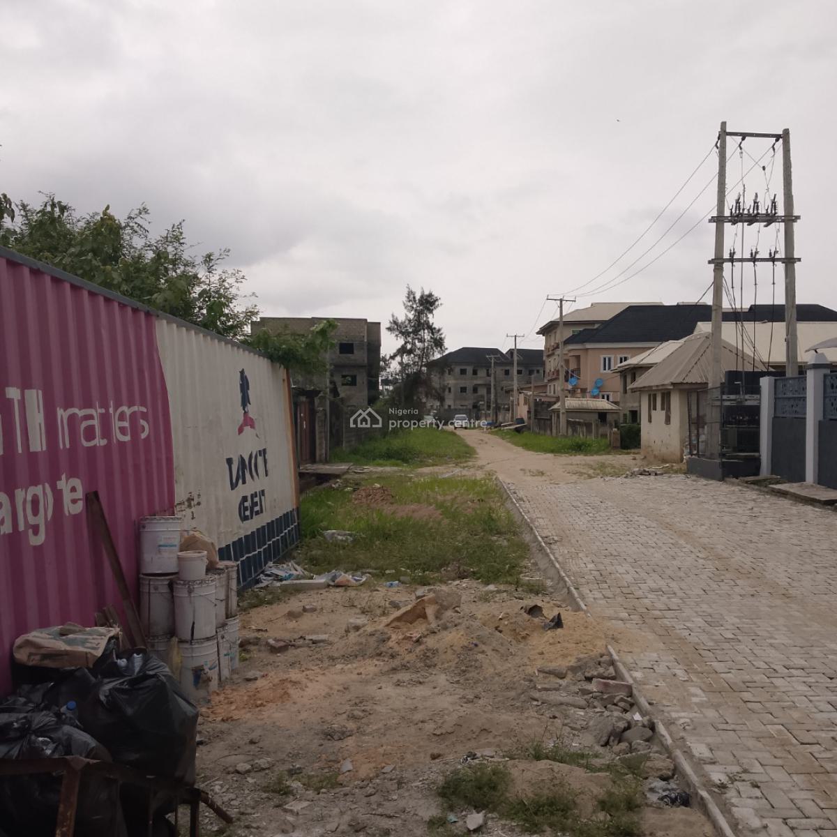 a Fenced and Gated Plot of Dry Land, Mega Estate, Off Ado, Badore, Ajah, Lagos, Mixed-use Land for Sale