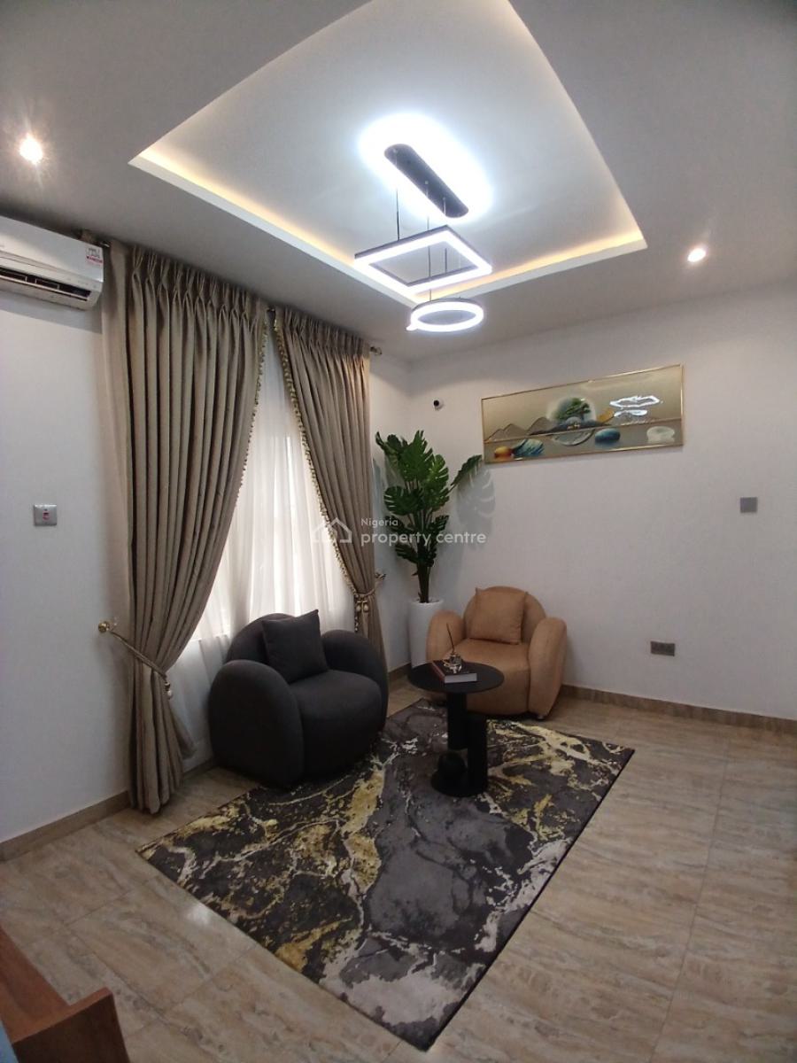 Fully Furnished 5 Bedroom Terrace Duplex with 1room Bq, Diplomatic Zone, Guzape District, Abuja, Terraced Duplex for Rent