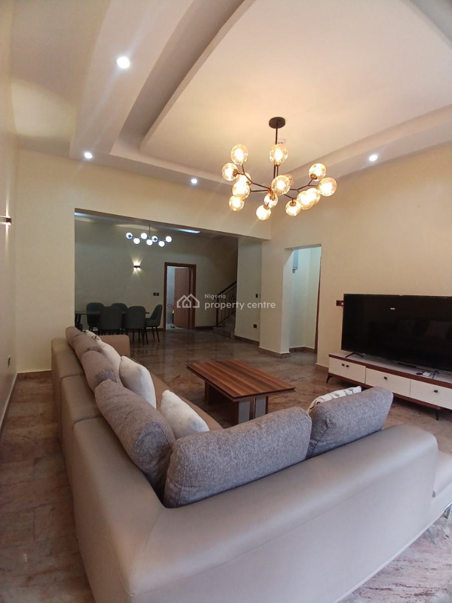 Fully Furnished 4 Bedroom Terrace Duplex with 1 Room Bq, Diplomatic Zone, Wuse 2, Abuja, Terraced Duplex for Rent