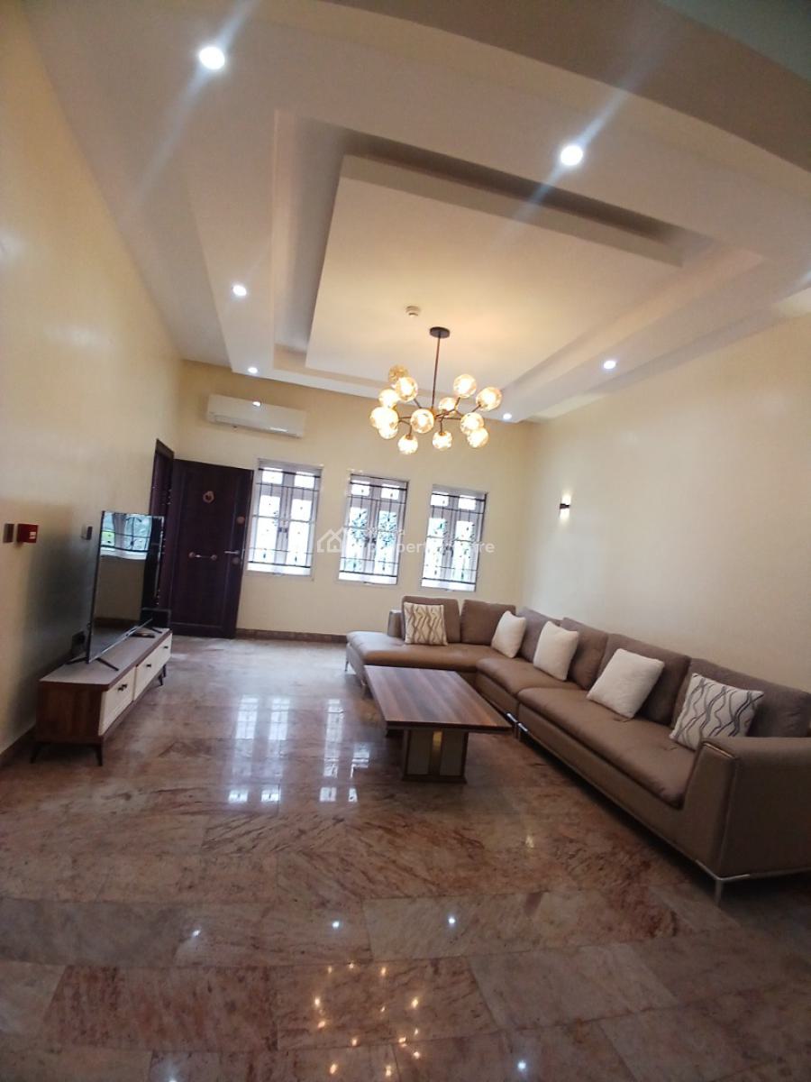 Fully Furnished 4 Bedroom Terrace Duplex with 1 Room Bq, Diplomatic Zone, Wuse 2, Abuja, Terraced Duplex for Rent