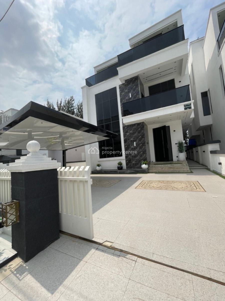 Luxury 5 Bedroom Detached Duplex with Bq & Pool, Secured/serene, Lekki, Lagos, Detached Duplex for Sale