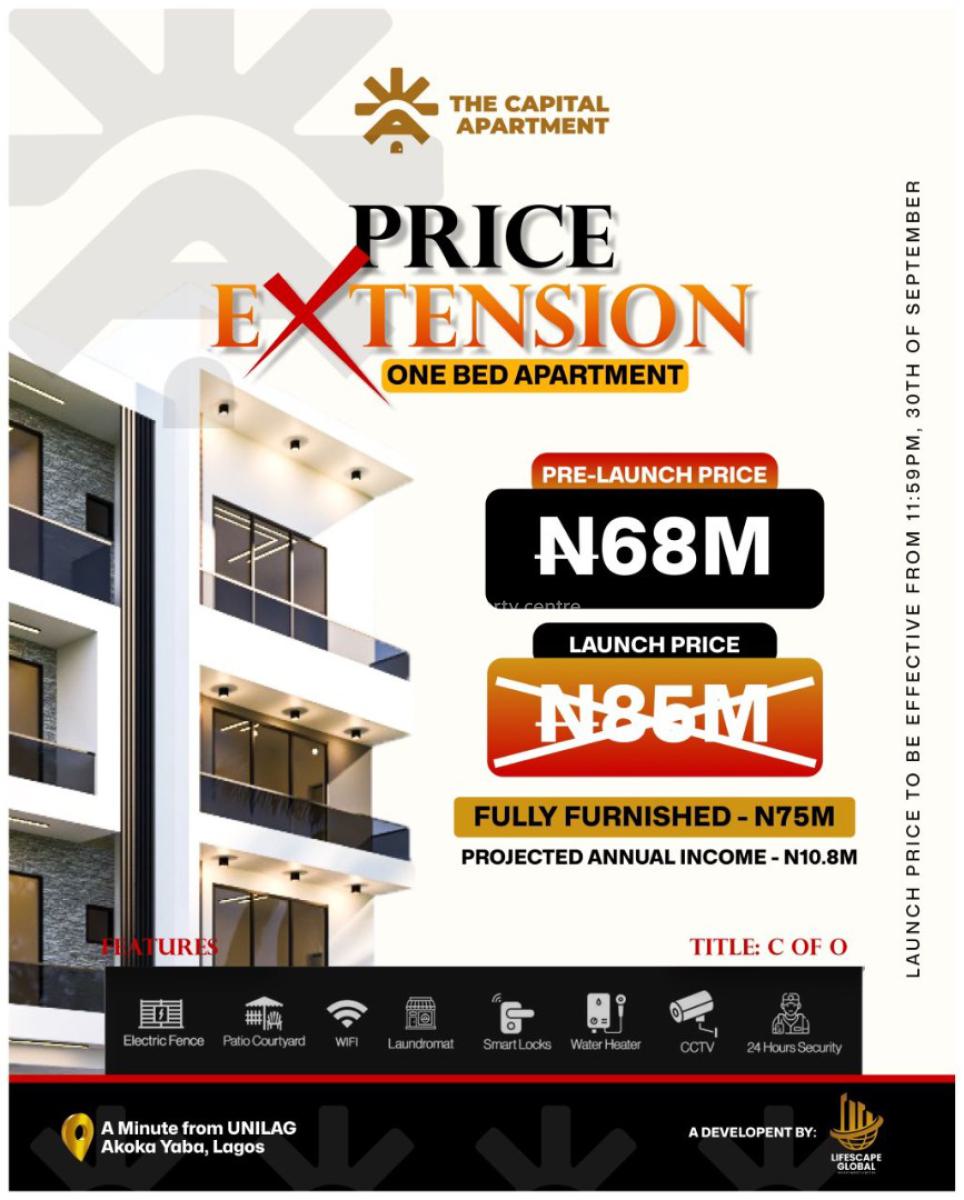 Luxury Apartment for a Steady Cashflow, Akoka, Yaba, Lagos, Flat / Apartment for Sale