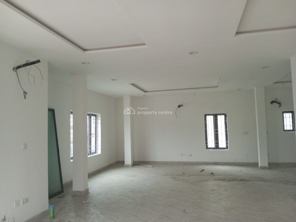 Newly Built Commercial Office Space Facing The Road, Chevron, Lekki, Lagos, Office Space for Rent