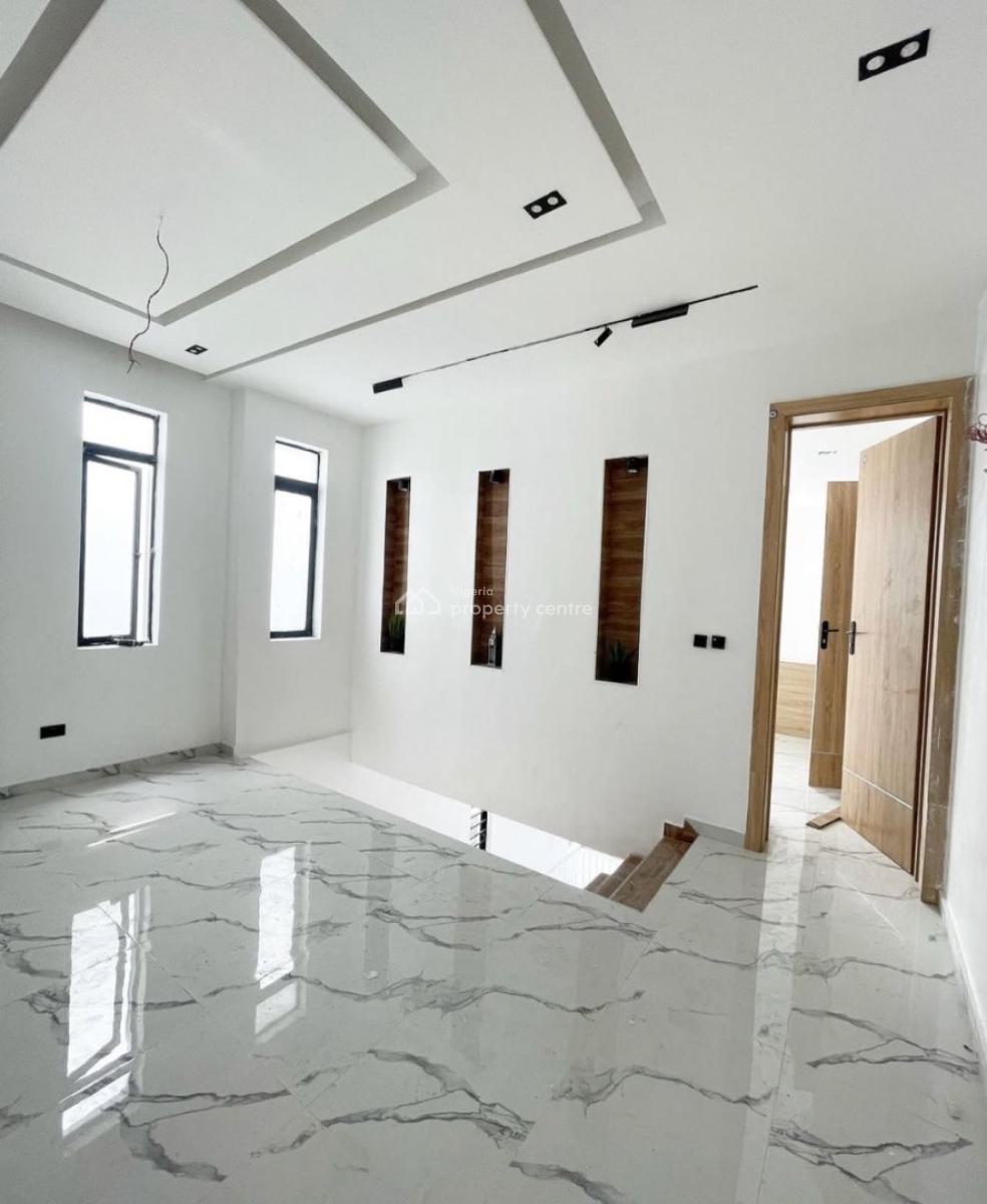 Exquisite 4 Bedroom Detached Duplex with Bq in Serene Estate, Chevron, Lekki, Lagos, Detached Duplex for Sale