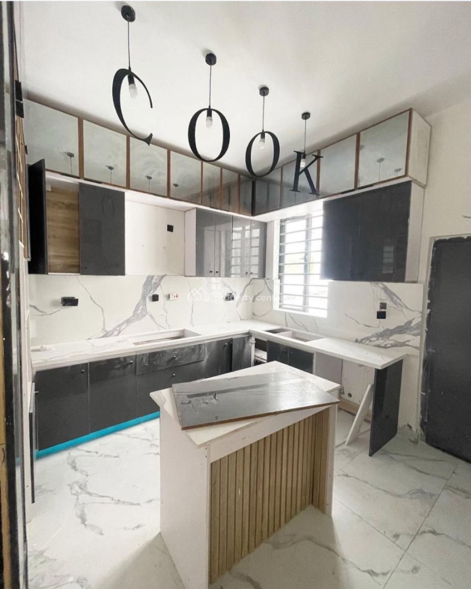 Exquisite 4 Bedroom Detached Duplex with Bq in Serene Estate, Chevron, Lekki, Lagos, Detached Duplex for Sale
