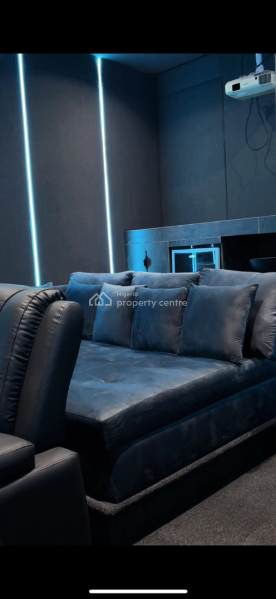 Luxury 3 Bedroon + Private Cinema Apartment, Banana Island Road, Banana Island, Ikoyi, Lagos, Flat / Apartment Short Let