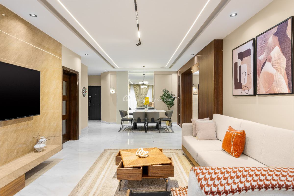 Luxury 3 Bedroon + Private Cinema Apartment, Banana Island Road, Banana Island, Ikoyi, Lagos, Flat / Apartment Short Let