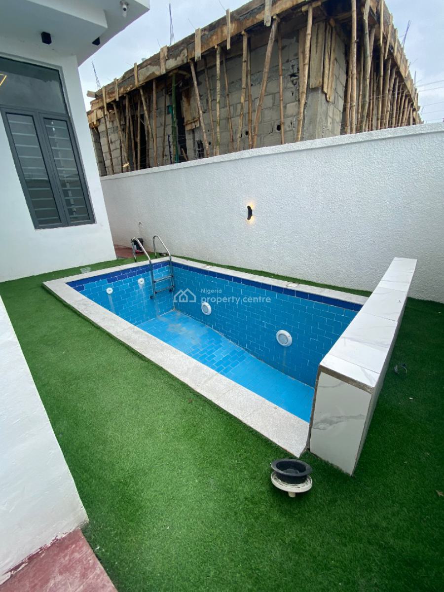 Luxury 5 Bedroom Fully Detached Duplex with Swimming Pool, Ajah, Lagos, Detached Duplex for Sale
