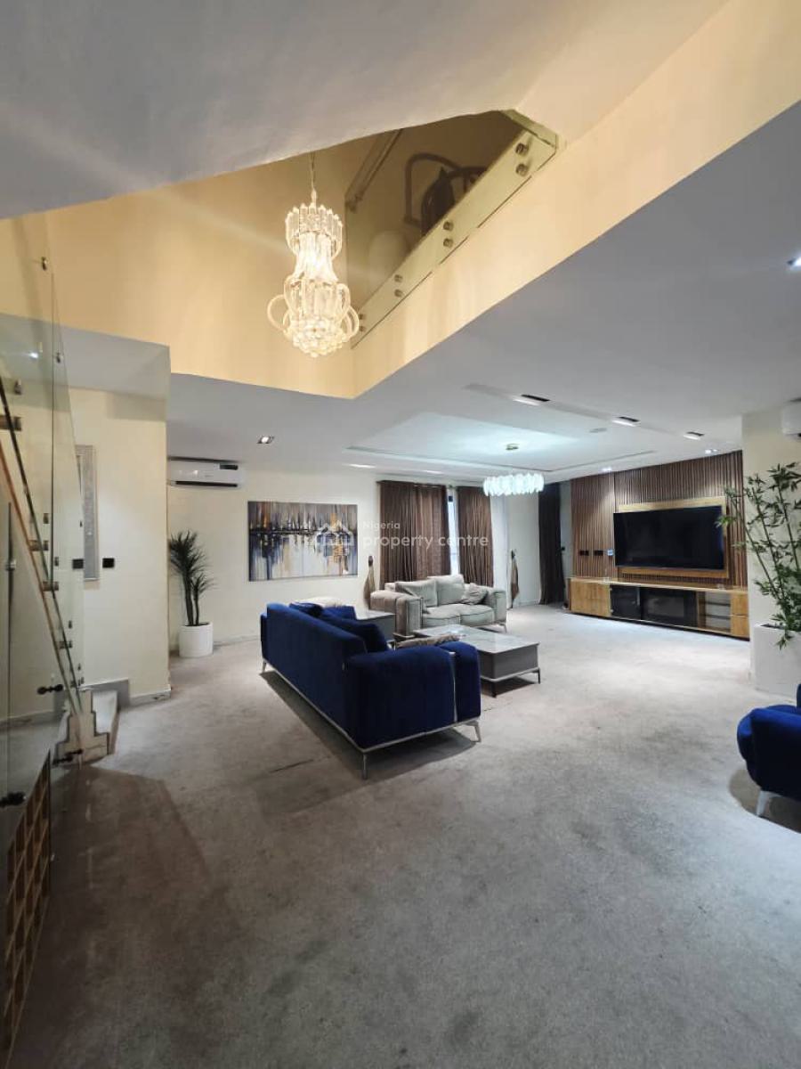 Fully Furnished 4bedroom Penthouse with a Bq, Lekki Phase1 Right Side, Lekki Phase 1, Lekki, Lagos, Flat / Apartment for Rent