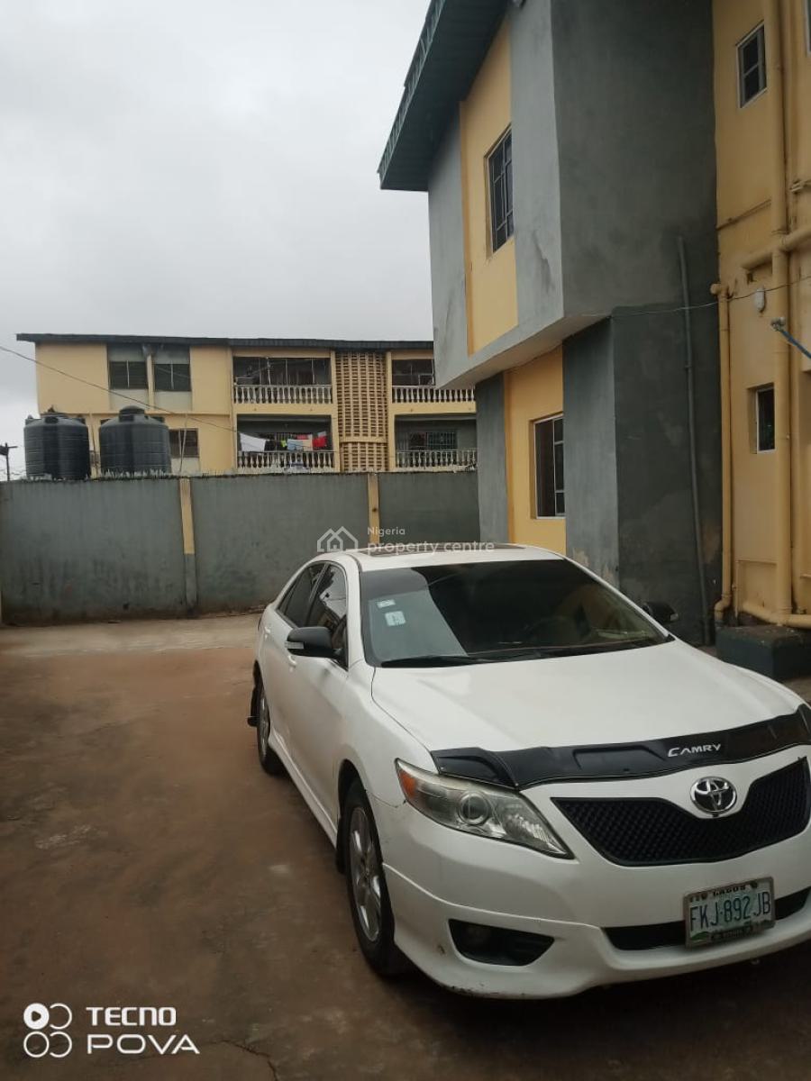 Standard, Beautiful and Spacious Block of 10 Flats  at of Isib, Off Pipeline Road Close to Unity Estate, Pipeline Bus Stop, Egbeda, Alimosho, Lagos, Block of Flats for Sale