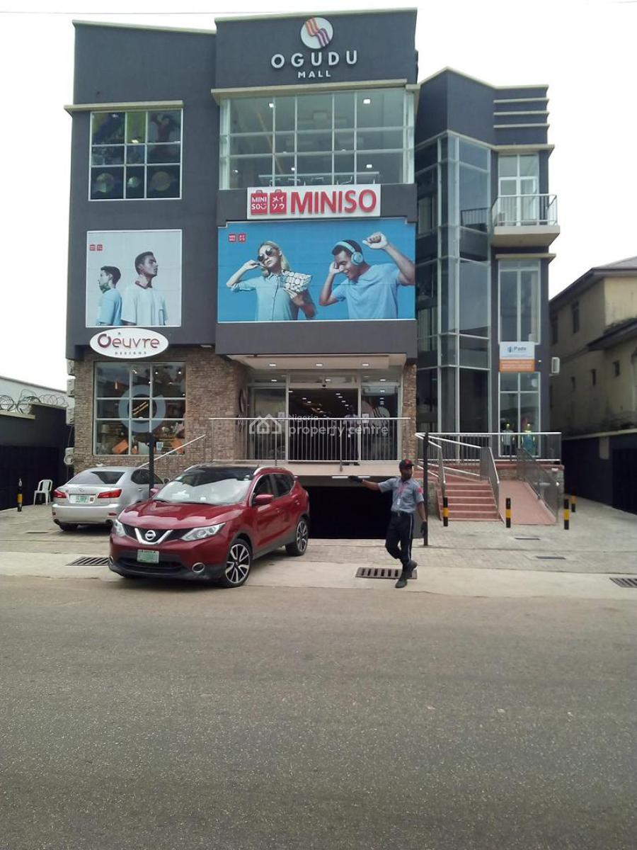 Massive Shop/office Space in a Mall, Ogudu Mall, Ogudu-ojota Road, Ogudu, Lagos, Commercial Property for Sale
