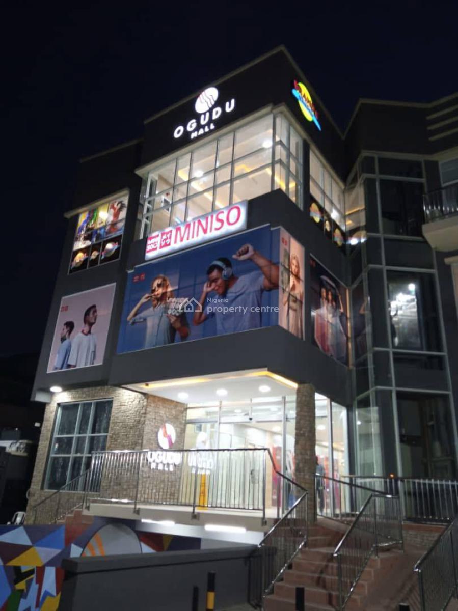 Massive Shop/office Space in a Mall, Ogudu Mall, Ogudu-ojota Road, Ogudu, Lagos, Commercial Property for Sale