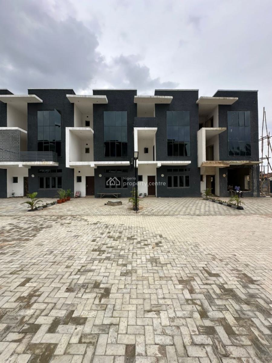 Well Built 4 Beds Terrace with 1 Room Bq, Gudu, Abuja, Terraced Duplex for Sale