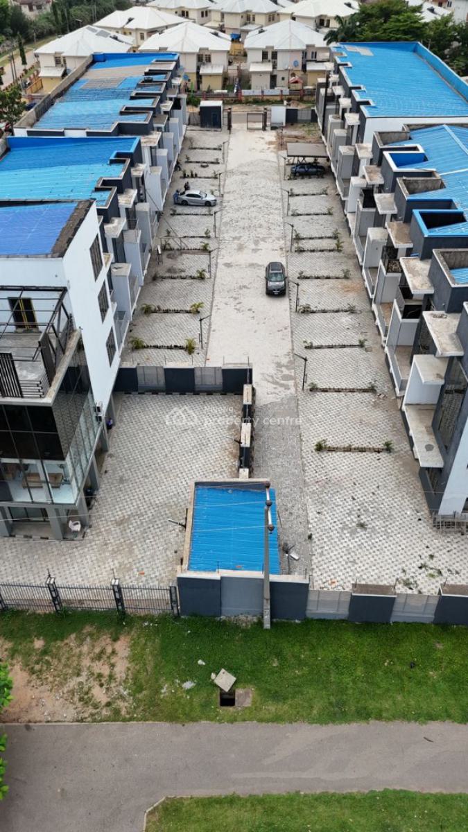 Well Built 4 Beds Terrace with 1 Room Bq, Gudu, Abuja, Terraced Duplex for Sale